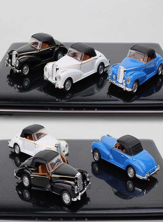 Bluebell Die-Cast Pull Back Classic Vintage Racing Metal Openable Doors car Toy for Kids Mulit Color (Pack of 1) - Image 3